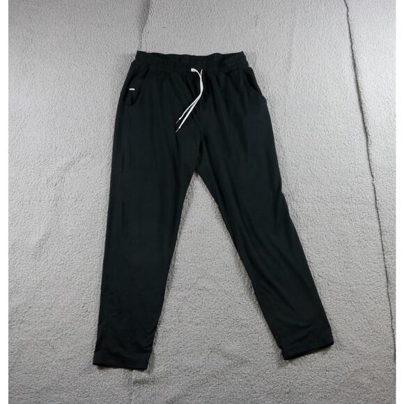 Vuori Mens Small Black Ponto Performance Pant Sweatpants - Picture 2 of 9